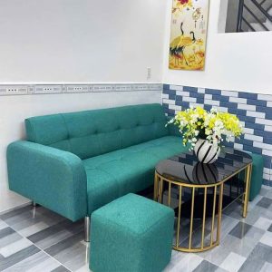 Bộ Sofa Kèm 2 Đôn Và Bàn Trà