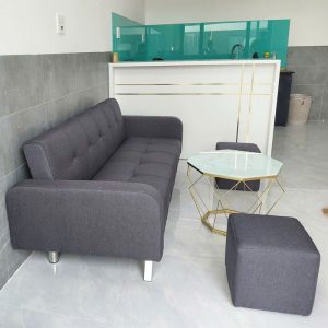 Bộ Sofa Kèm 2 Đôn Và Bàn Trà