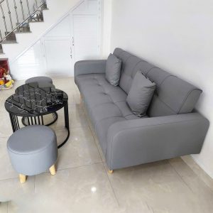 Bộ Sofa Kèm 2 Đôn Và Bàn Trà