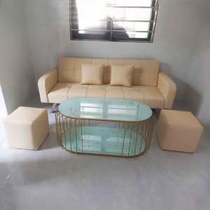 Bộ Sofa Kèm 2 Đôn Và Bàn Trà