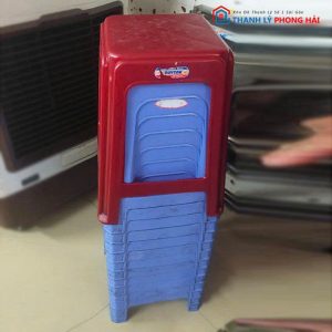 Đôn Ghế Nhựa Duy Tân Dáng Cao Cũ