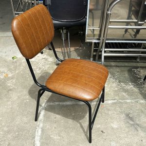 Thanh Lý Ghế Cafe Napa Bọc Da Nâu Mới 99%