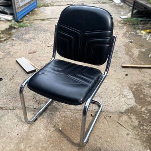 Ghế Da Chân Inox Không Tay Vịnh Cũ
