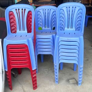 Ghế Nhựa Duy Tân Dáng Cao Nhiều Màu Cũ