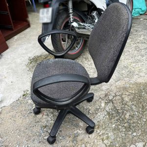 Ghế Xoay Chân Nhựa Bọc Vải Nỉ Cũ
