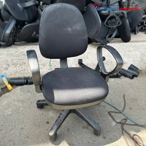 Ghế Xoay Chân Nhựa Bọc Vải Nỉ Cũ