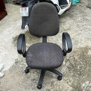 Ghế Xoay Chân Nhựa Bọc Vải Nỉ Cũ
