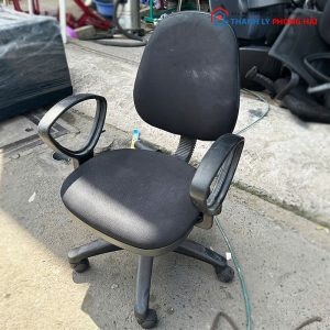 Ghế Xoay Chân Nhựa Bọc Vải Nỉ Cũ