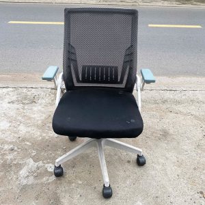 Ghế Xoay Tay Gập Lưng Lưới Cũ