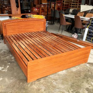Giường Gỗ 1m6 Thiết Kế Cổ Điển Cũ