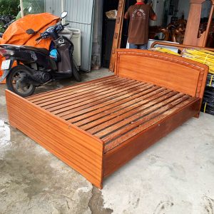 Giường Gỗ 1m6 Thiết Kế Cổ Điển Cũ