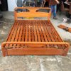 Giường Gỗ 1m6 Thiết Kế Độc Đáo Cũ