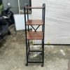 Kệ 36cm 3 Tầng Gỗ 2 Tầng Lưới Sắt Cũ