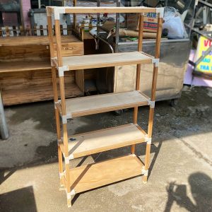 Kệ Gỗ 60cm Cũ 5 Tầng Trưng Bày Giá Rẻ