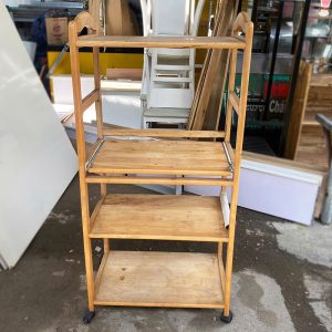 Kệ Sách 4 Tầng 60cm Bằng Gỗ Cũ