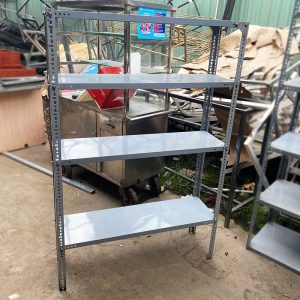 Kệ Siêu Thị 4 Tầng 1m Bằng Sắt Cũ