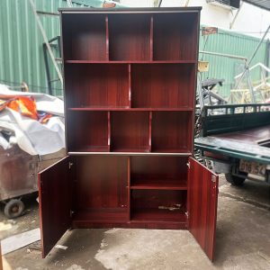 Kệ Trưng Bày 1m18 Bằng Gỗ Nhiều Ngăn Cũ