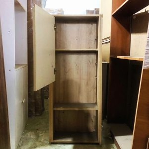 Kệ Tủ 53cm Thiết Kế Nửa Cánh Gỗ MDF Cũ