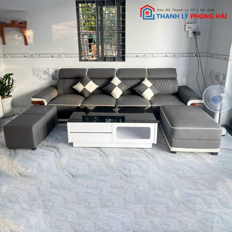 sofa-cao-cap-mau-xam-2m9-moi-99 Sofa Cao Cấp Màu Xám 2m9 Mới 99%