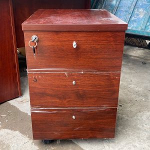Tủ Cabin 3 Ngăn 50cm Gỗ MDF Cũ