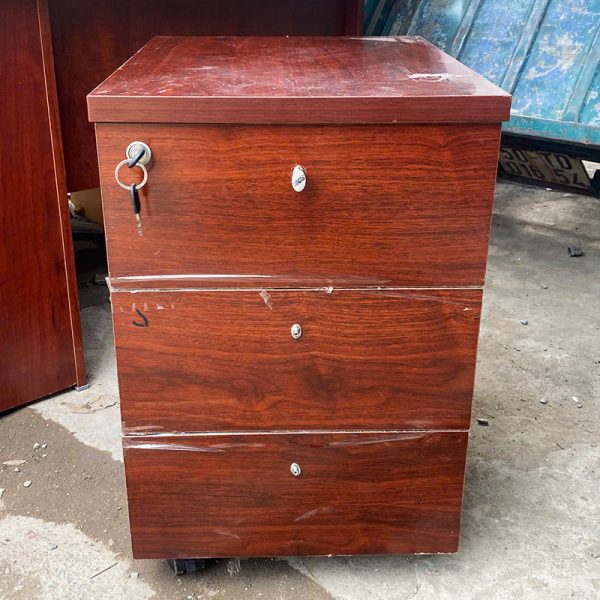 Tủ Cabin 3 Ngăn 50cm Gỗ MDF Cũ