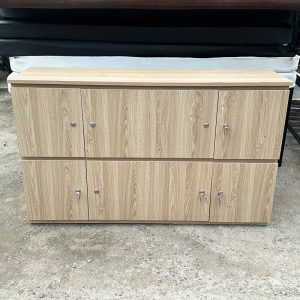 Tủ Hồ Sơ Gỗ MDF 8 Ngăn 1m32 Cũ