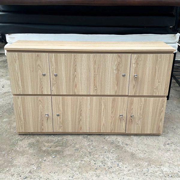Tủ Hồ Sơ Gỗ MDF 8 Ngăn 1m32 Cũ