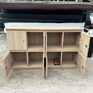 Tủ Hồ Sơ Gỗ MDF 8 Ngăn 1m32 Cũ