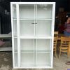Tủ Kính Cửa Lùa 1m16 Có 4 Tầng Cũ