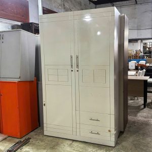 Tủ Quần Áo 1m2 Bằng Nhựa Có 2 Cánh Cũ