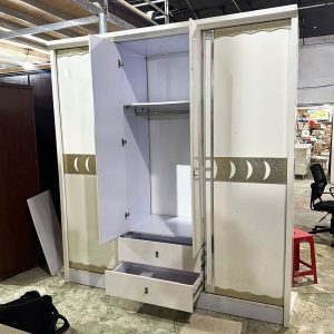 Tủ Quần Áo 2m02 Trắng Phối Xanh Cũ