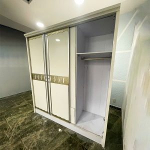 Tủ Quần Áo 2m02 Trắng Phối Xanh Cũ