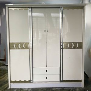 Tủ Quần Áo 2m02 Trắng Phối Xanh Cũ