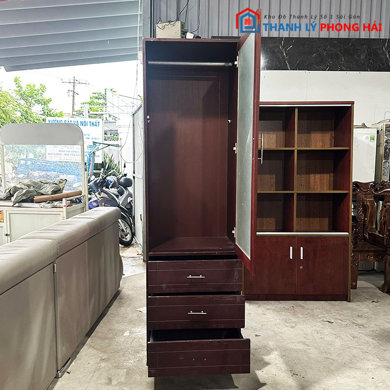 tu-quan-ao-go-60cm-cu-gia-re-1 Tủ Quần Áo Gỗ 60cm Cũ Giá Rẻ