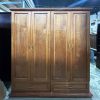 Tủ Quần Áo Gỗ Tự Nhiên 1m68 Nhiều Ngăn Cũ