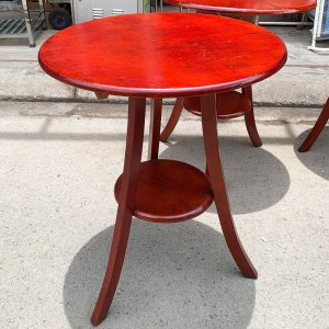Bàn Cafe 2 Tầng Bằng Gỗ 60cm Cũ
