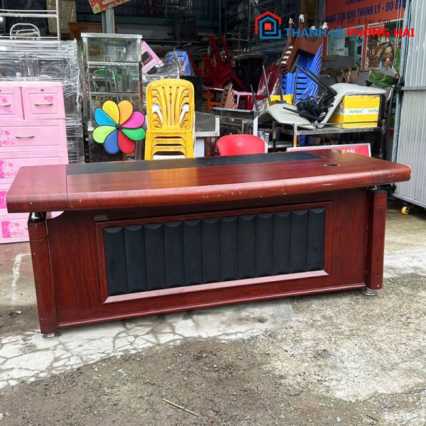 Bàn Giám Đốc 2m Gỗ Công Nghiệp 2m Cũ