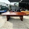Bàn Họp Gỗ Công Nghiệp Cũ 2m4 Sang Trọng
