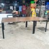 Bàn Họp Gỗ MDF 2m3 Chân Sắt Cũ