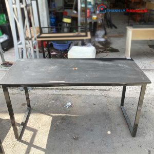 Bàn Làm Việc 1m4 Chân Sắt Chữ U Cũ (Nhiều Màu)
