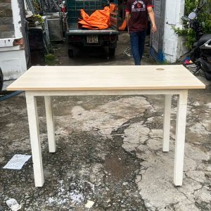 Bàn Làm Việc Chân Trụ Vuông 1m2 Cũ