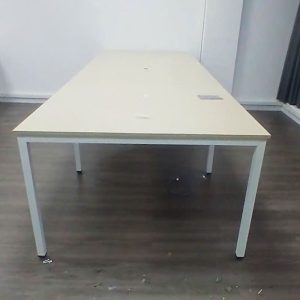 Bàn Làm Việc Nhóm 3m6 Chân Sắt Cũ