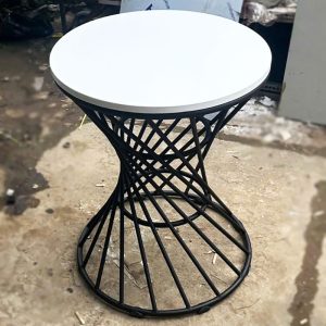 Bàn Sofa Chân Xoắn Mặt Tròn 60cm Cũ