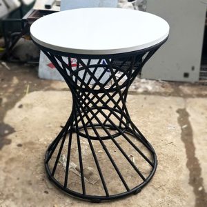 Bàn Sofa Chân Xoắn Mặt Tròn 60cm Cũ