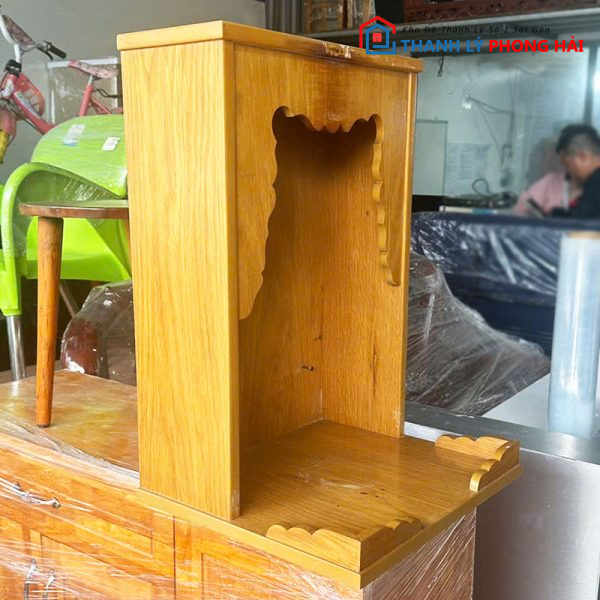 Bàn Thờ Ông Táo 37cm Cũ Gỗ Tự Nhiên