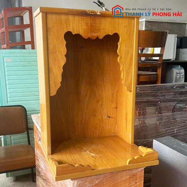 Bàn Thờ Ông Táo 37cm Cũ Gỗ Tự Nhiên