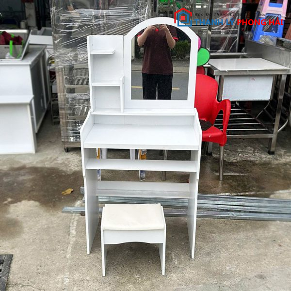 Bàn Trang Điểm 60cm Cũ Màu Trắng