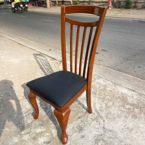 Bộ Bàn Ăn 1m55 Kèm 6 Ghế Cổ Điển Cũ