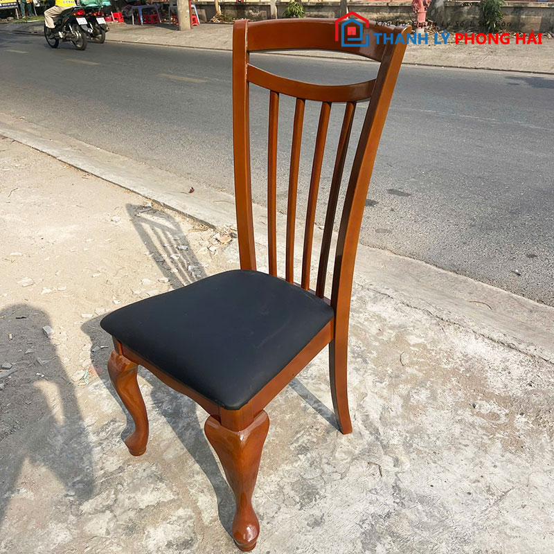 bo-ban-an-1m4-kem-6-ghe-co-dien-cu-2-2 Bộ Bàn Ăn 1m55 Kèm 6 Ghế Cổ Điển Cũ