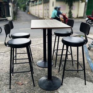 Bộ Bàn Ghế Bar 1m2 Hiện Đại Cũ